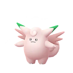 Sprite cromatico di gioco Pokémon GO di Clefable