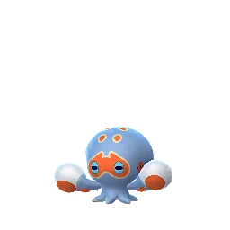 Sprite cromatico di gioco Pokémon GO di Clobbopus