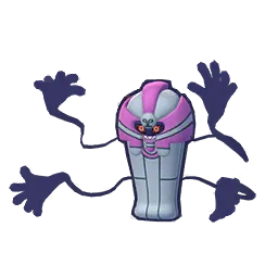 Sprite cromatico di gioco Pokémon GO di Cofagrigus