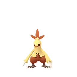 Combusken Pokémon GO In-game Shiny Sprite