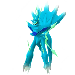 帝牙盧卡 (起源形態)（異色） Pokémon GO 遊戲內精靈圖