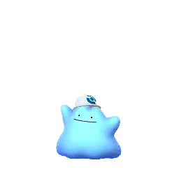Sprite variocolor del juego Pokémon GO de Ditto (Spring 2026 A)