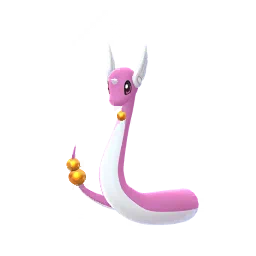 Sprite cromatico di gioco Pokémon GO di Dragonair