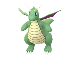 Dragonite Pokémon GO In-game Shiny Sprite