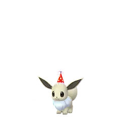 Sprite cromatico di gioco Pokémon GO di Eevee (Jan 2020 Noevolve)