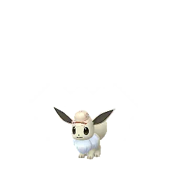 Sprite chromatique en jeu de Évoli (May 2023) dans Pokémon GO