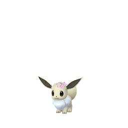 Sprite variocolor del juego Pokémon GO de Eevee (November 2018)