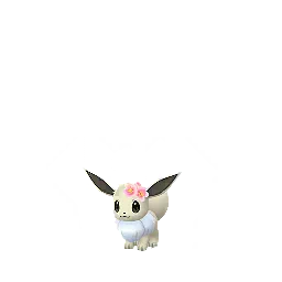 Sprite cromatico di gioco Pokémon GO di Eevee (Spring 2023)