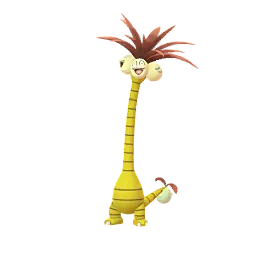 Sprite variocolor del juego Pokémon GO de Exeggutor (Alola)
