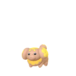 Fidough Pokémon GO In-game Shiny Sprite