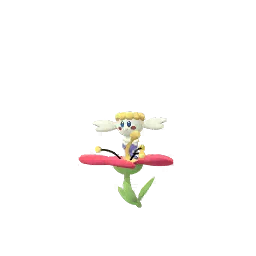 Flabébé (Red Flower) Pokémon GO In-game Shiny Sprite