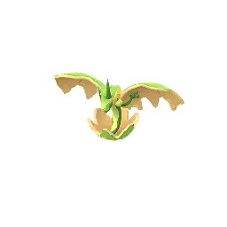 Flapple Pokémon GO In-game Shiny Sprite