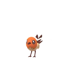 Fletchling Pokémon GO In-game Shiny Sprite
