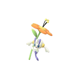 Floette (Orange Flower) Pokémon GO In-game Shiny Sprite
