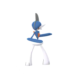 Sprite cromatico di gioco Pokémon GO di Gallade