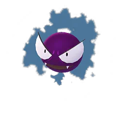 Gastly Pokémon GO In-game Shiny Sprite