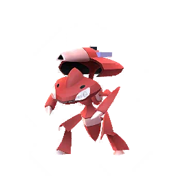 Sprite variocolor del juego Pokémon GO de Genesect (Chill)
