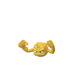 Geodude Pokémon GO In-game Shiny Sprite