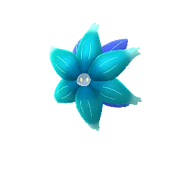 Sprite cromatico di gioco Pokémon GO di Glimmora