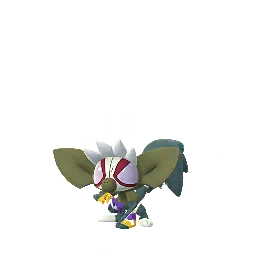 Sprite chromatique en jeu de Tag-Tag dans Pokémon GO
