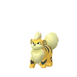 Growlithe Pokémon GO In-game Shiny Sprite