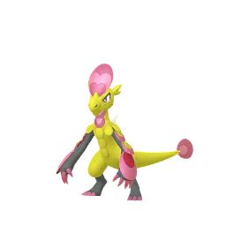 Hakamo-o Pokémon GO In-game Shiny Sprite