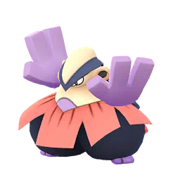 Hariyama Pokémon GO In-game Shiny Sprite