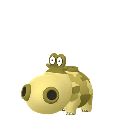 Hippopotas Pokémon GO In-game Shiny Sprite
