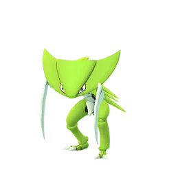 Sprite chromatique en jeu de Kabutops dans Pokémon GO