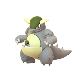 Kangaskhan Pokémon GO In-game Shiny Sprite