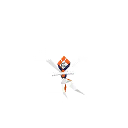Sprite variocolor del juego Pokémon GO de Kartana