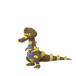 Krokorok Pokémon GO In-game Shiny Sprite