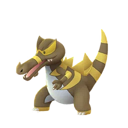 Krookodile Pokémon GO In-game Shiny Sprite