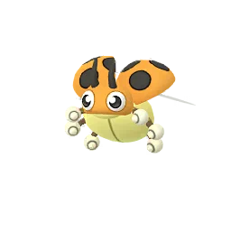 Ledyba Pokémon GO In-game Shiny Sprite