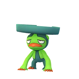 Lombre Pokémon GO In-game Shiny Sprite