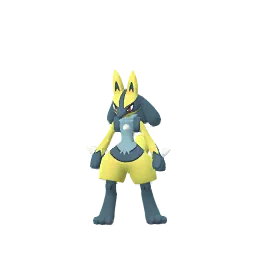 Lucario Pokémon GO In-game Shiny Sprite