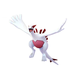 Sprite variocolor del juego Pokémon GO de Lugia (S)