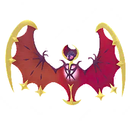 Lunala Pokémon GO In-game Shiny Sprite