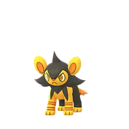Sprite cromatico di gioco Pokémon GO di Luxio