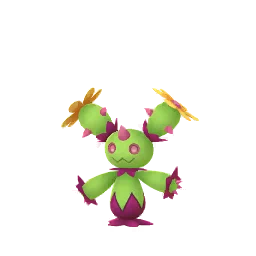 Maractus Pokémon GO In-game Shiny Sprite