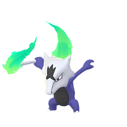 Sprite chromatique en jeu de Ossatueur (Alola) dans Pokémon GO
