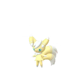 Meowstic Pokémon GO In-game Shiny Sprite