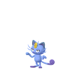 Meowth (Alola) Pokémon GO In-game Shiny Sprite