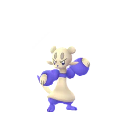 Mienfoo Pokémon GO In-game Shiny Sprite