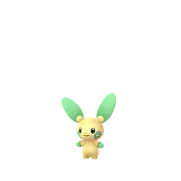 Minun Pokémon GO In-game Shiny Sprite