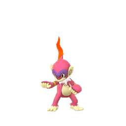 Monferno Pokémon GO In-game Shiny Sprite