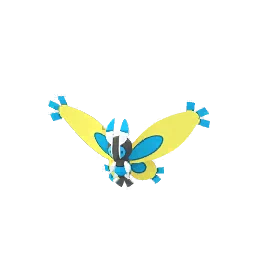 Mothim Pokémon GO In-game Shiny Sprite