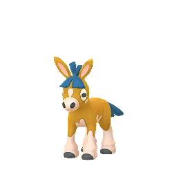 Mudbray Pokémon GO In-game Shiny Sprite