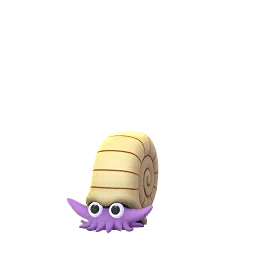 Omanyte Pokémon GO In-game Shiny Sprite