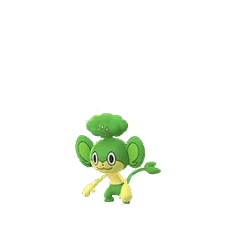 Pansage Pokémon GO In-game Shiny Sprite